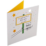 Hallmark Funny Illustrated Birthday Card from the More Than a Feeling Collection featuring colorful, humorous design and greeting text.