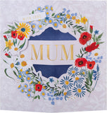 Hallmark pop-up 3D flower wreath Mother’s Day card with vibrant, elegant design and floral details.