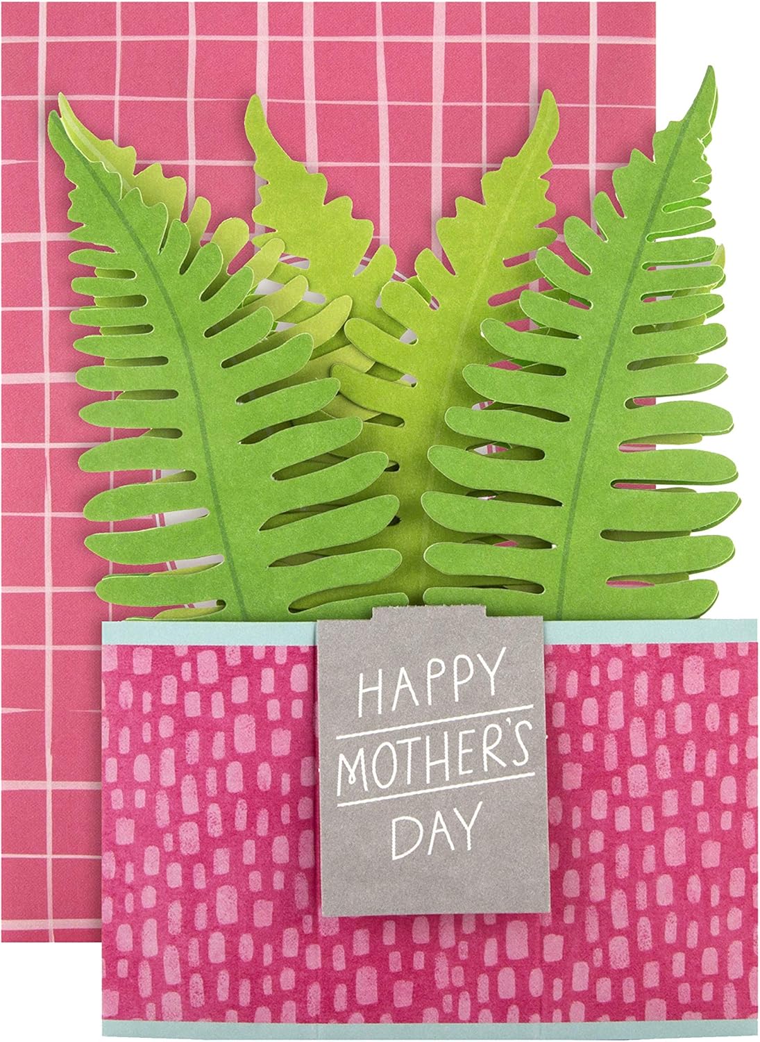Hallmark Pop-Up Plant Mother’s Day Card featuring a 3D paper flower design, a unique and delightful greeting card for special occasions.
