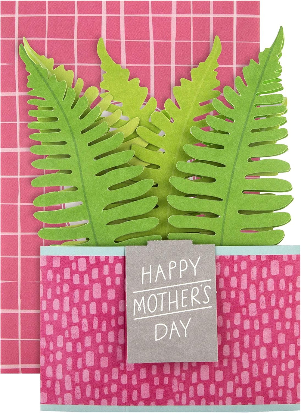 Hallmark Pop-Up Plant Mother’s Day Card featuring a 3D paper flower design, a unique and delightful greeting card for special occasions.