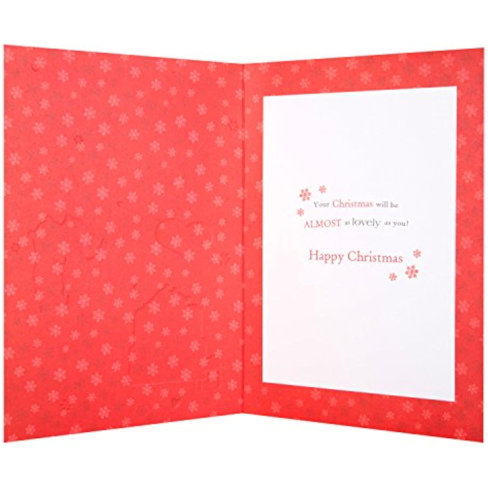 Hallmark Someone Special Christmas Card with festive design and heartfelt message, ideal for holiday greeting cards.