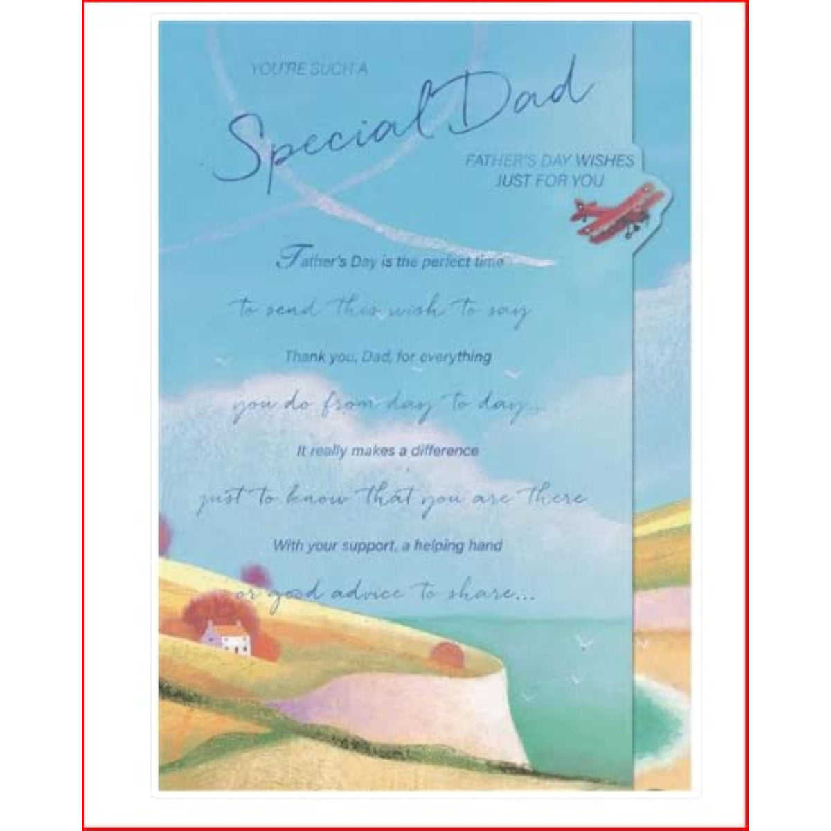 Hallmark Father's Day greeting card featuring a heartfelt message for a special dad from the Hallmark brand.