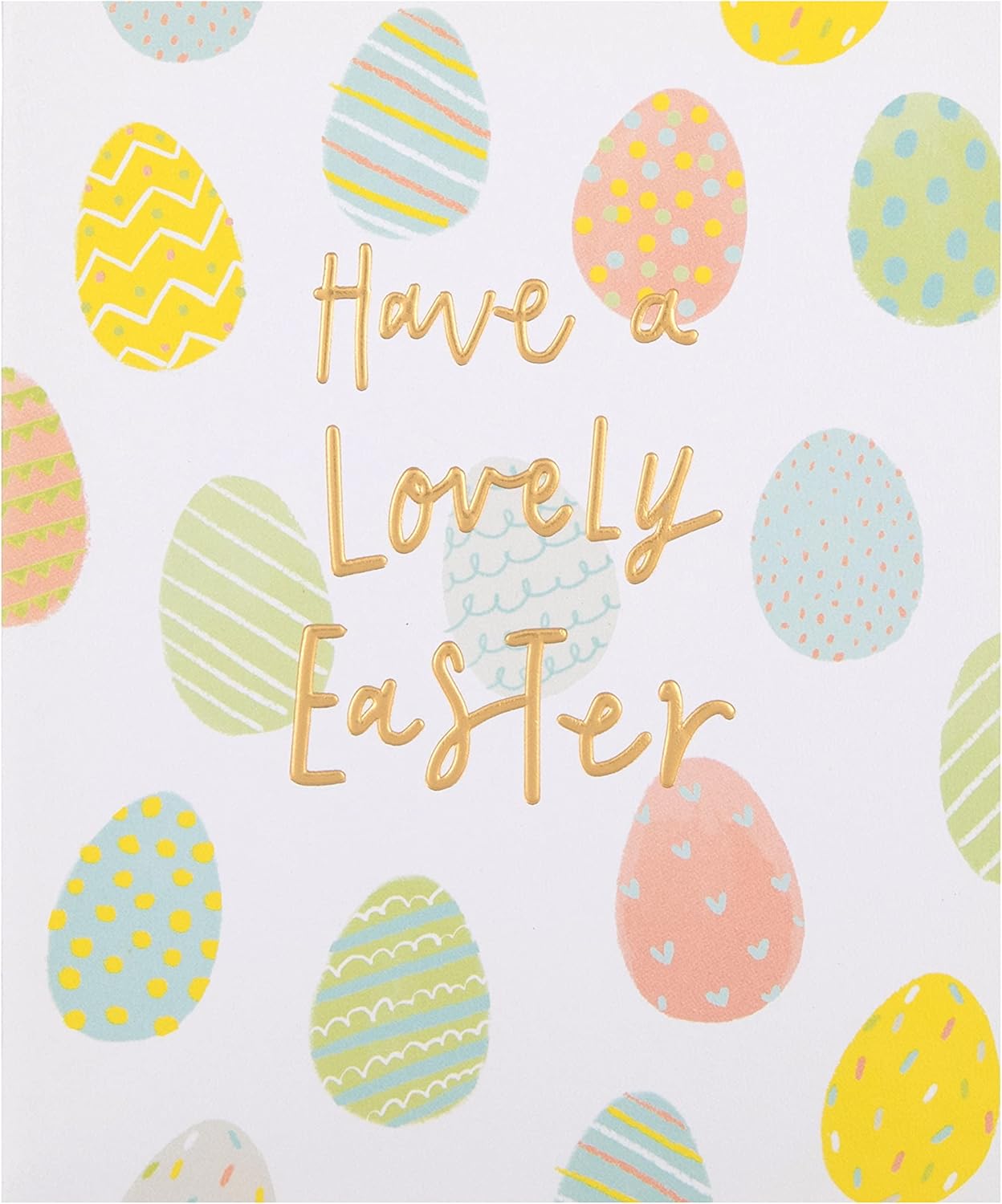 Hallmark Studio Hmk greeting card with colorful floral design and elegant message on the front.