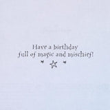 Hallmark unisex birthday greeting card with festive design and "50" message, ideal for celebrating milestone birthdays.