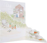 Hallmark Dad birthday greeting card titled "Wonderful" featuring family-themed design, perfect for celebrating dads on their birthday.