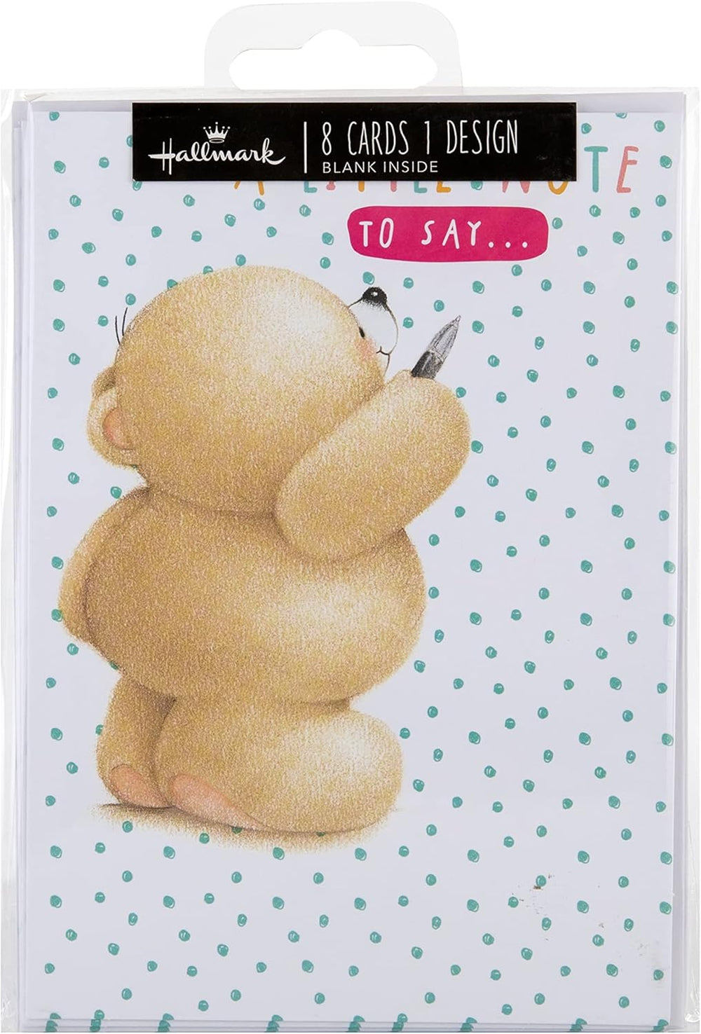 Set of Hallmark Forever Friends multi-pack blank greeting cards with floral and colorful designs for various occasions.