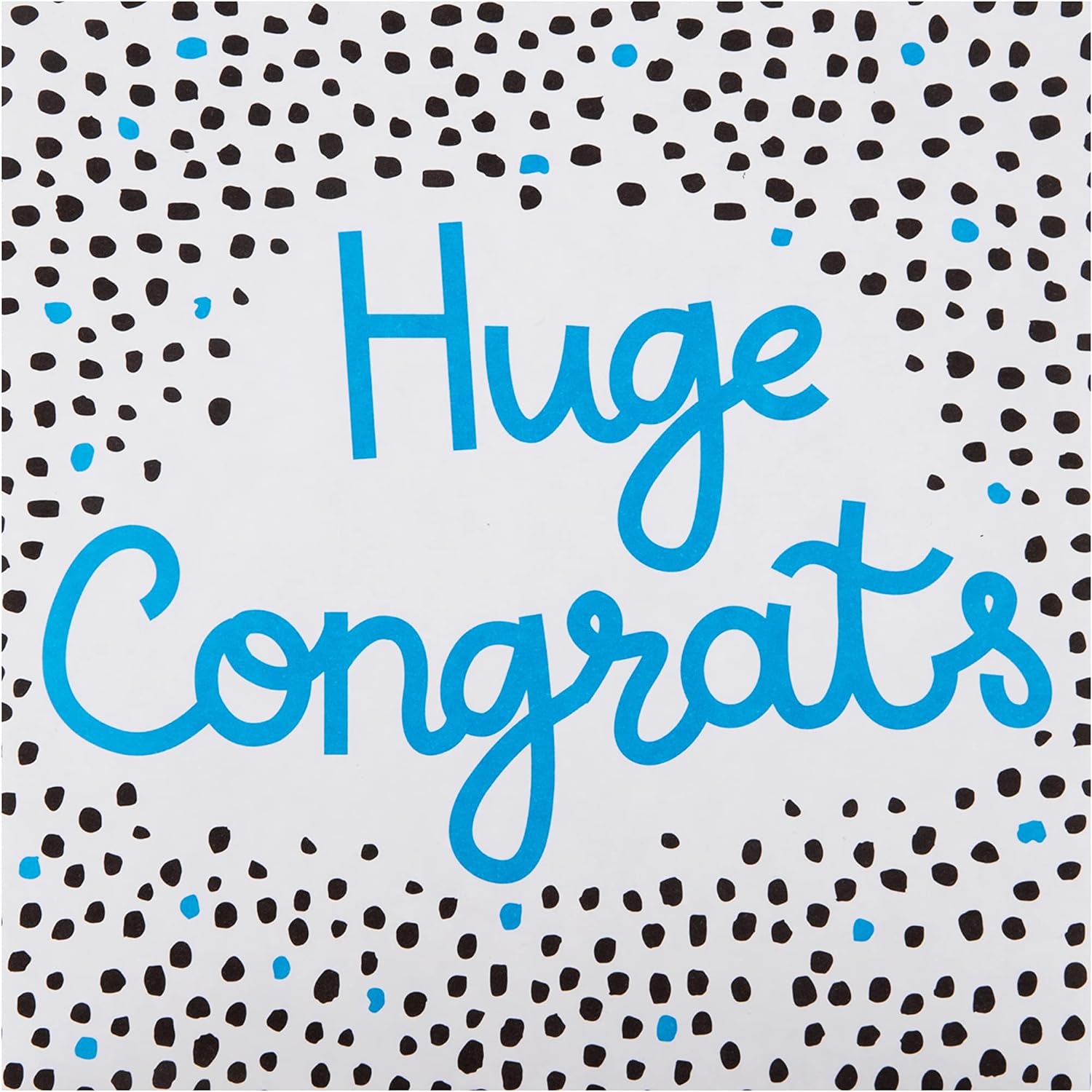 Set of 10 Hallmark congratulations greeting cards in two vibrant designs, featuring cheerful illustrations and celebratory messages.