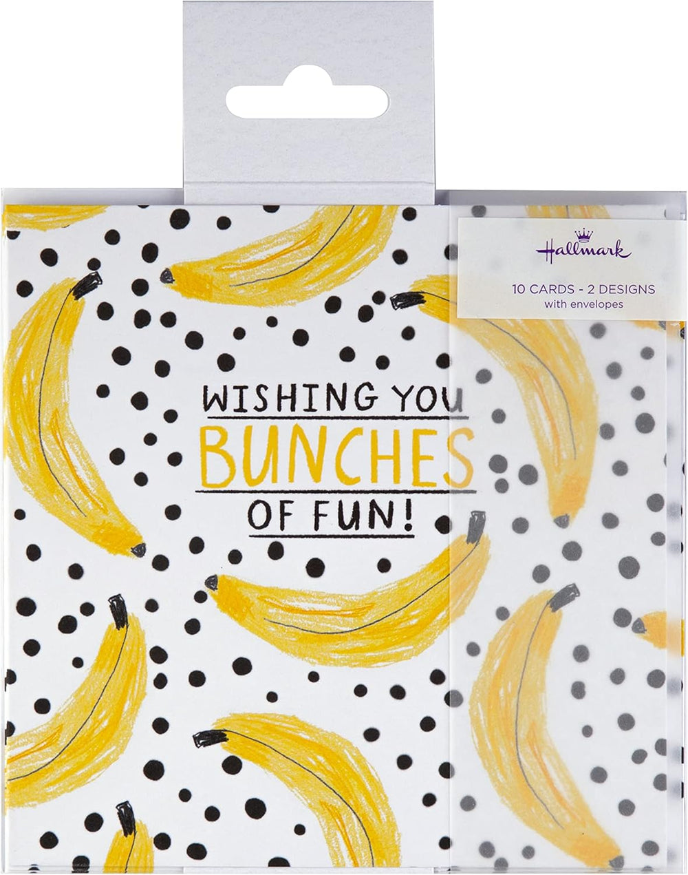 Hallmark fruit-themed kids birthday greeting cards in a pack of 10 with bold fruit designs, perfect for celebrating young children's birthdays.