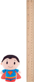 Hallmark DC Comics Superman Itty Bitty plush soft toy, small and cuddly Superman character in bright colors.