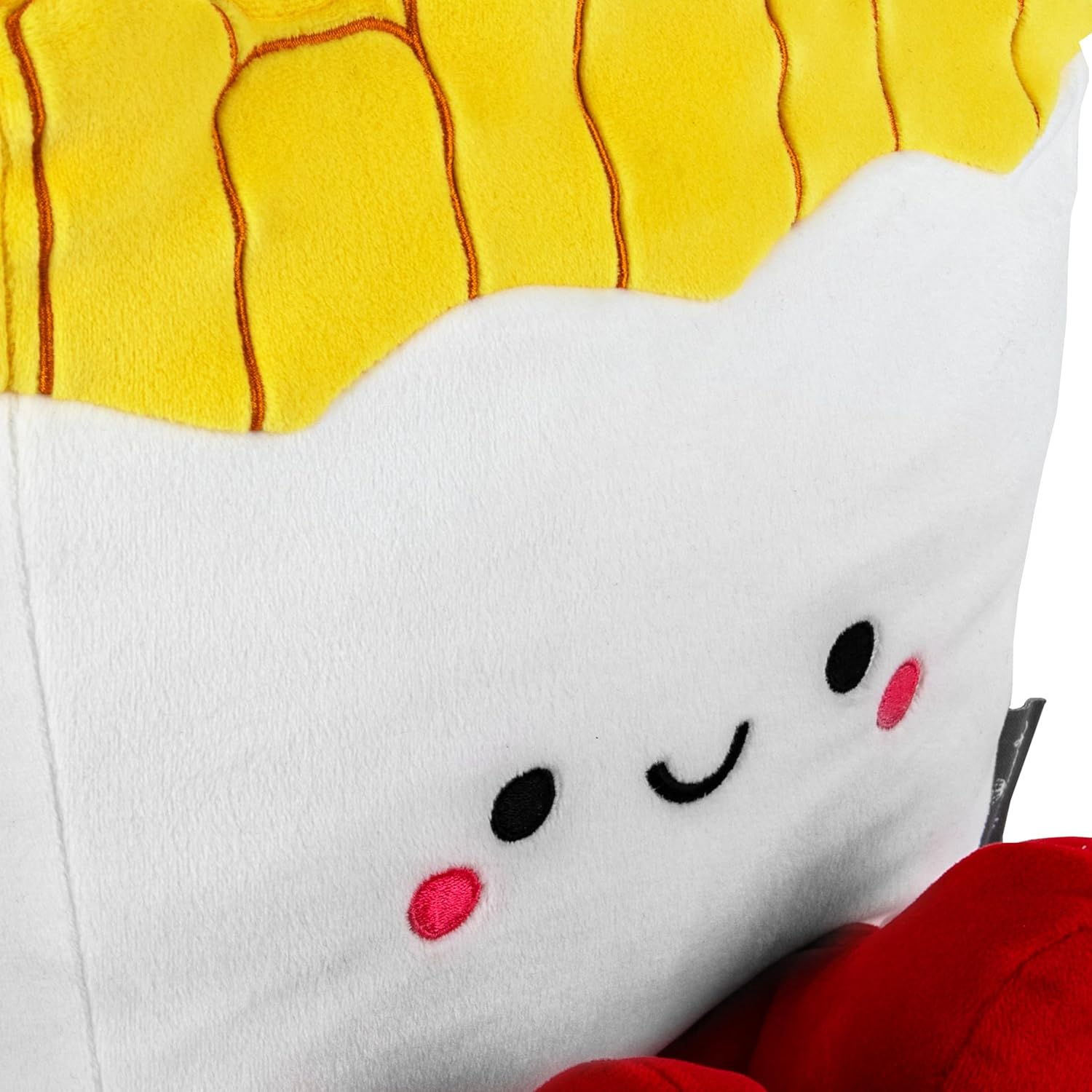 Hallmark Better Together jumbo burger and fries plush magnetic pair, soft and colorful plush toys with detailed food designs.