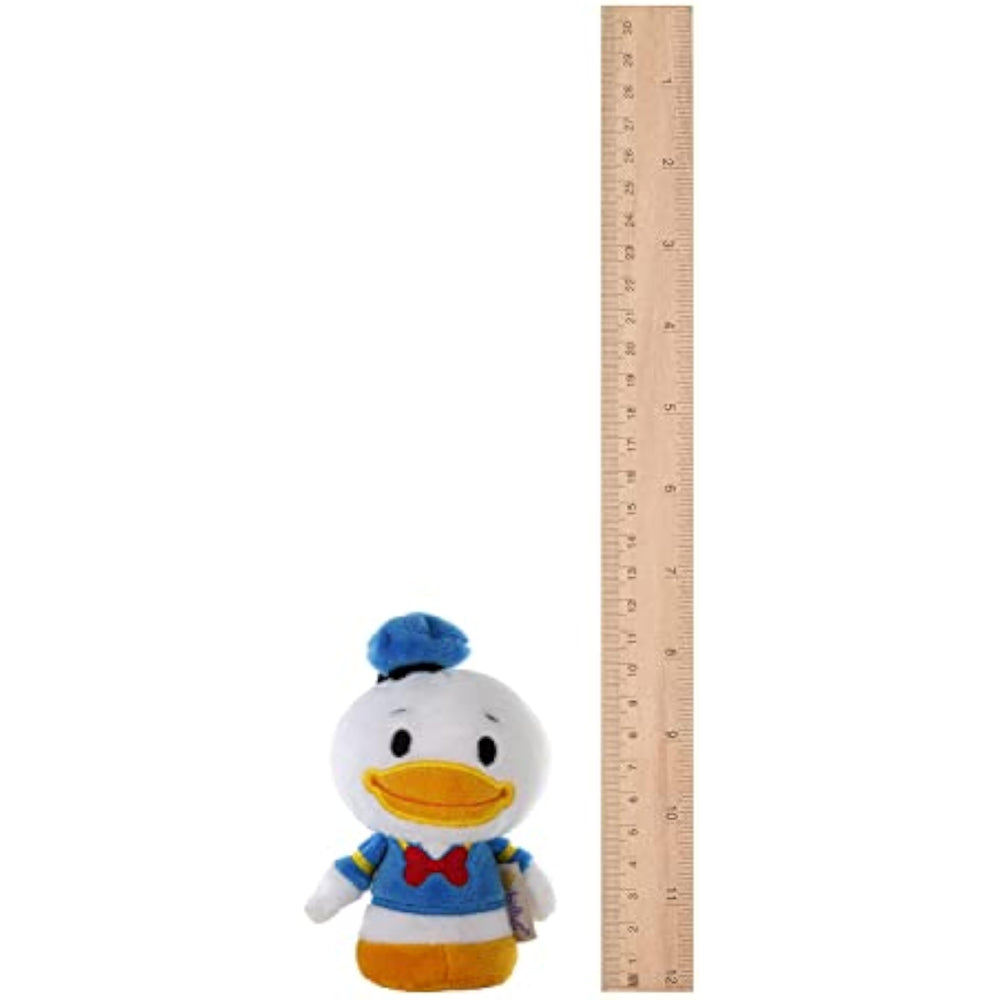 Hallmark Disney Donald Duck Itty Bitty Soft Toy, small plush Disney character with bright colors and soft fabric.