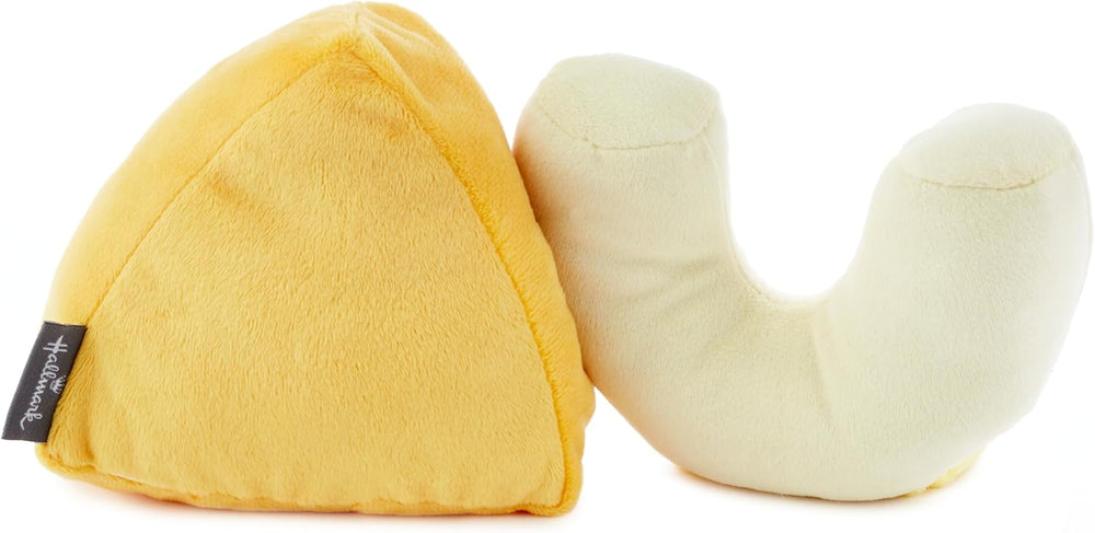 Hallmark Better Together Mac and Cheese Pair soft toys, plush and cuddly, representing fun and friendship.