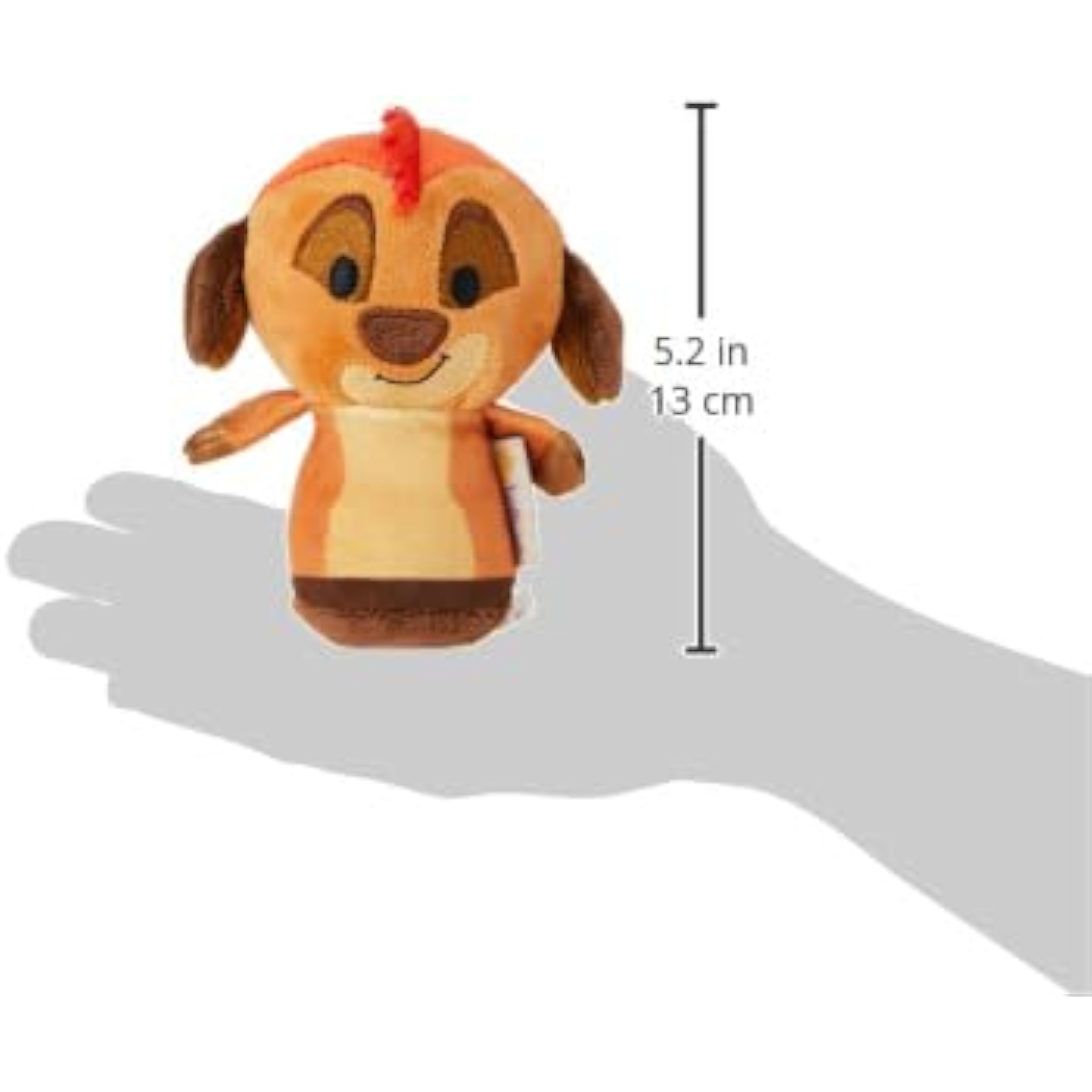 Hallmark Disney The Lion King Timon Itty Bitty Soft Toy, small plush toy with detailed features from the popular animated film.