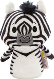 Hallmark Itti Bitty Noah's Ark plush zebra soft toy for children, featuring a cuddly zebra with detailed features.