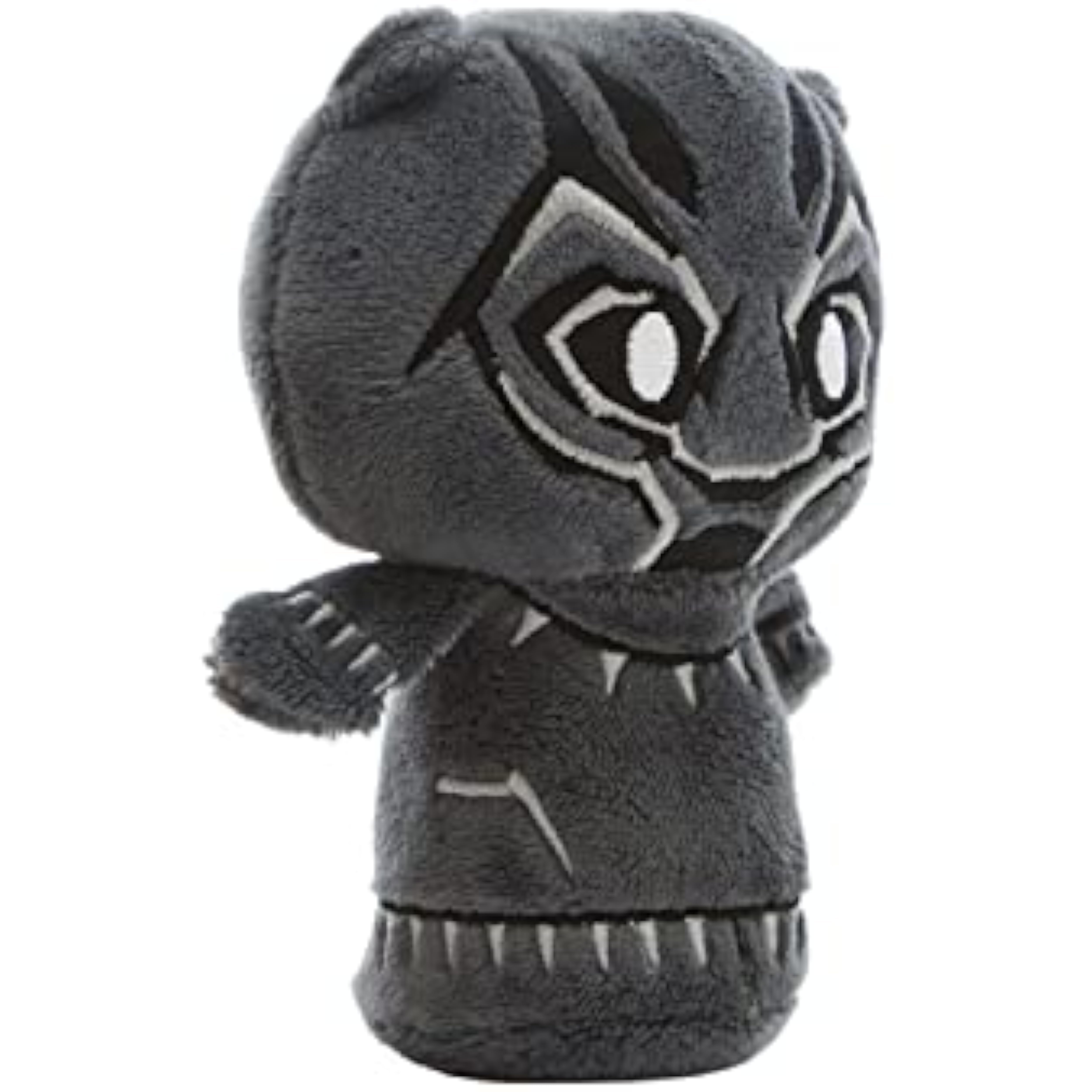 Hallmark Marvel Black Panther Itty Bitty soft plush toy, small black panther character with detailed features and soft fabric.