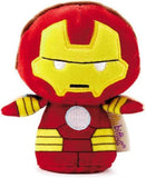 Hallmark Marvel Iron Man Tony Stark reversible Itty Bitty soft plush toy showing Iron Man and Tony Stark designs.