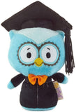 Hallmark owl plush toy from the Itty Bitty Soft Toys collection, featuring a cute owl design with graduation cap details.