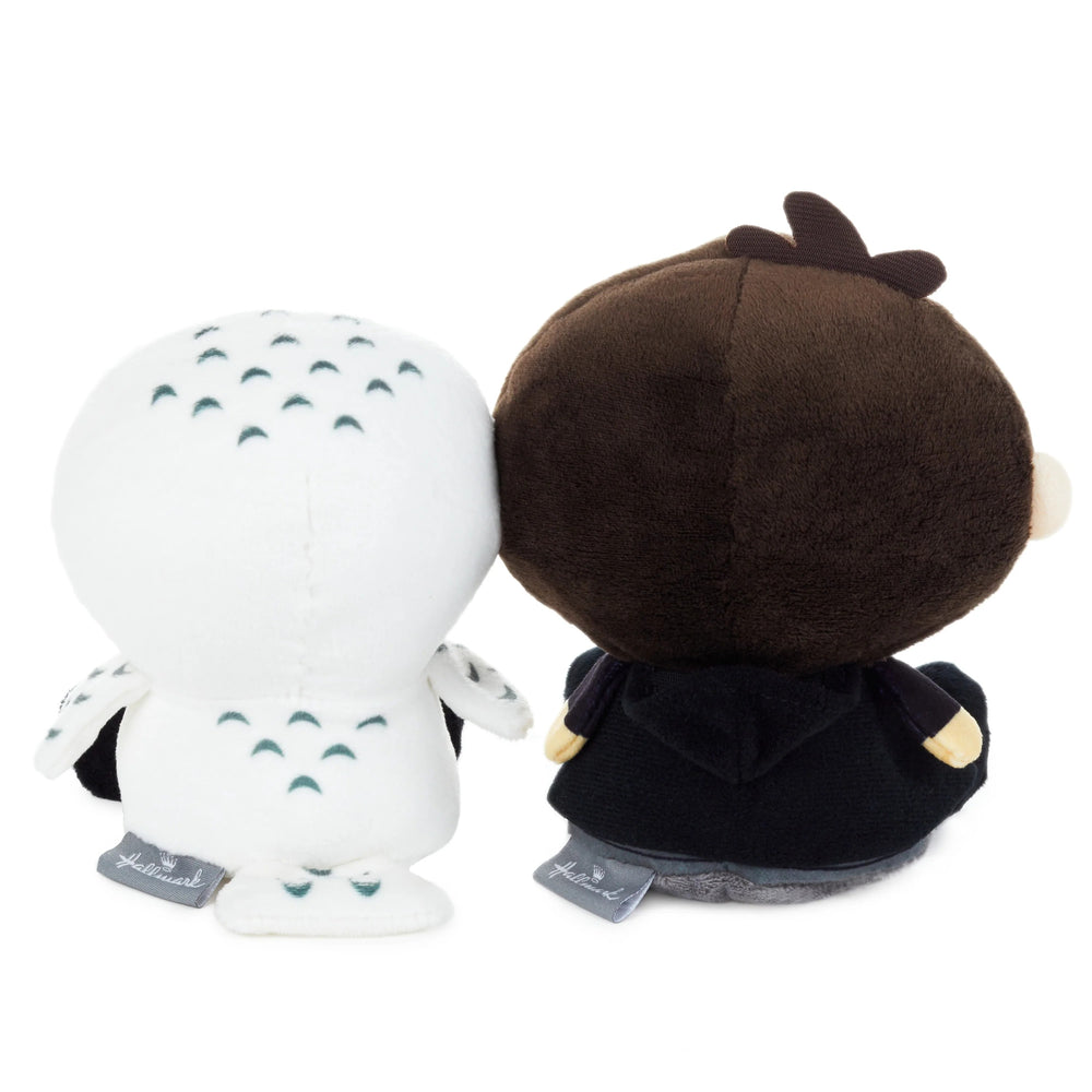 Hallmark Better Together Harry and Hedwig plush toys, soft and cuddly Harry Potter and owl characters, perfect for fans.