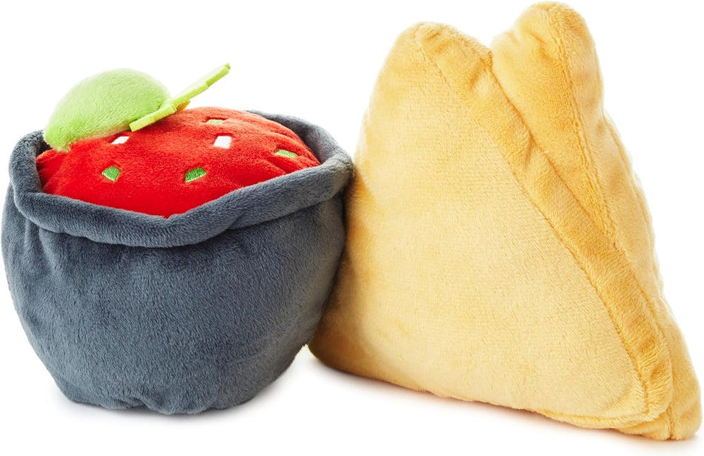 Hallmark Better Together Nacho and Salsa plush soft toys, adorable snack-inspired stuffed toys for kids and collectors