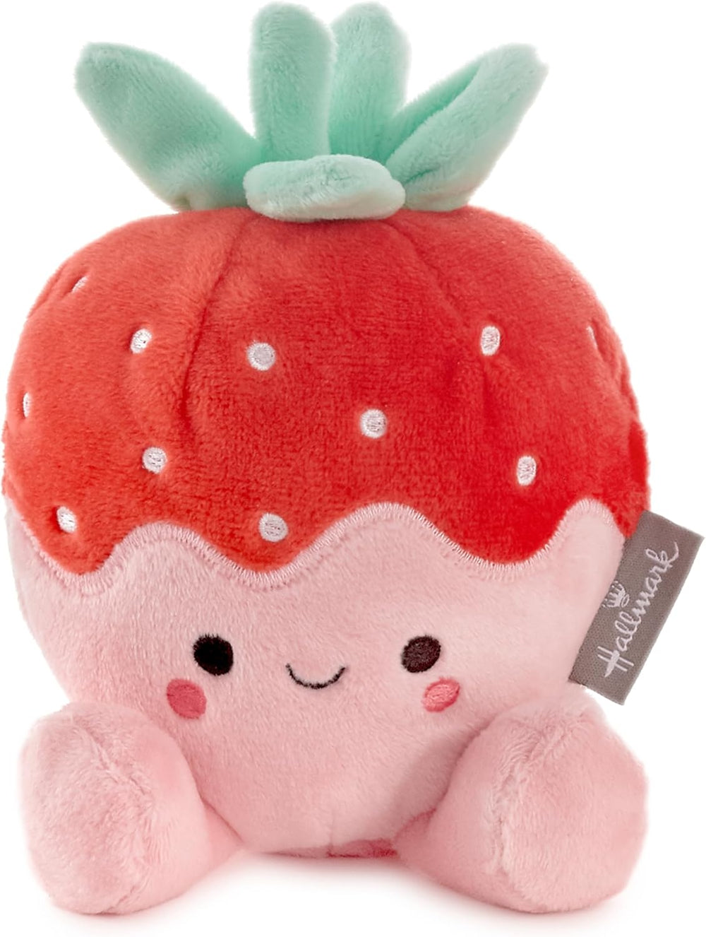 Hallmark Better Together strawberry and chocolate plush soft toys set, adorable plush toys for gifting or cuddling
