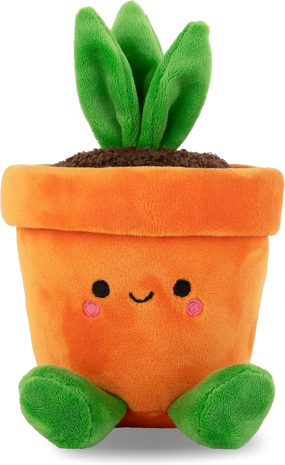 Hallmark Better Together plush toy set featuring a watering can and plant soft toys, perfect for gifting or home decor.