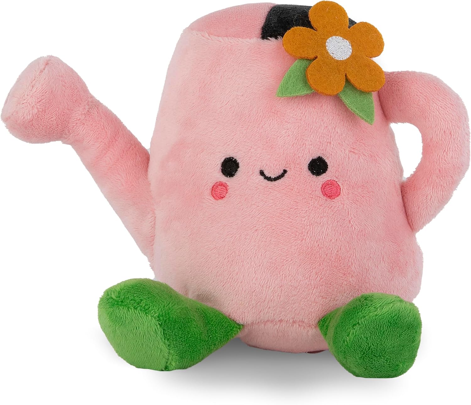 Hallmark Better Together watering can and plant soft plush toy set, featuring cute, cuddly toys in a charming gift pair.