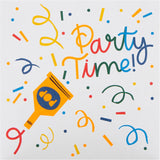 Set of 10 Hallmark multicoloured party invitation cards in two vibrant designs, perfect for special celebrations.