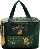 Harry Potter Slytherin alumni cooler bag featuring green and silver design with Slytherin house emblem and Harry Potter branding.