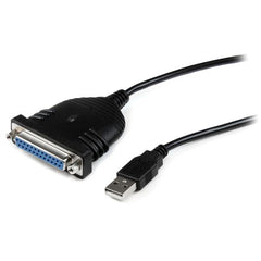 StarTech.com 6ft USB to DB25 Parallel Printer Adapter