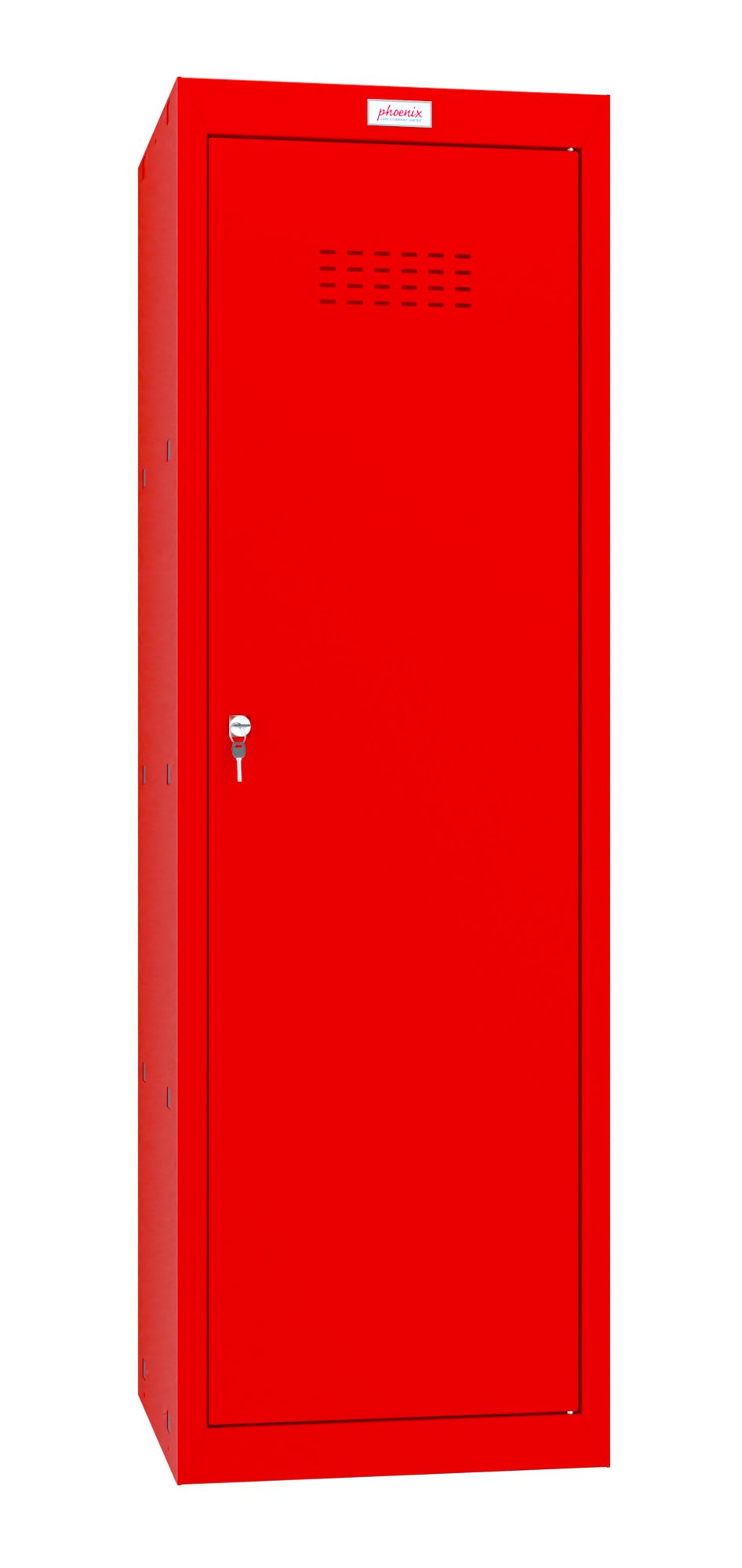Phoenix CL Series Size 4 Cube Locker in Red with Key Lock CL1244RRK DD