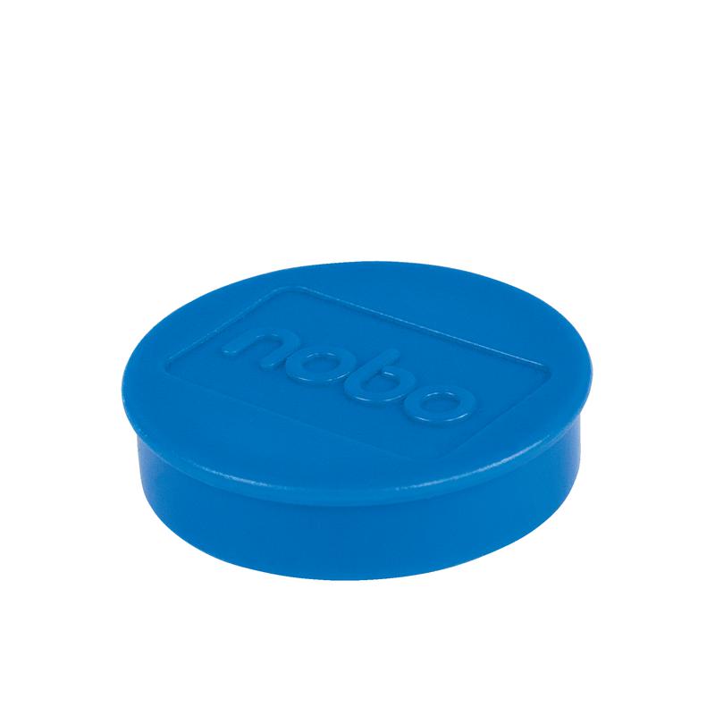 Nobo Whiteboard Magnets 38mm Blue (Pack 10) - 1915313