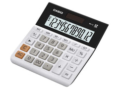 Casio MH-12WE 12 Digit Desktop Calculator White MH-12-WE-SK-UP