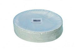 ValueX Paper Plates 9 inch White (Pack 100) - 0511041
