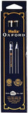 Set of 12 Helix Oxford HB pencils with yellow barrels and erasers, ideal for writing and drawing tasks.