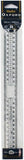 Helix Oxford Blue 30cm folding ruler with durable plastic construction, featuring precise measurement markings and folding design.