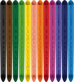 Helix Maped Color’peps Infinity coloured pencils pack of 12 with vibrant pencil tips and colorful bodies for art and drawing.