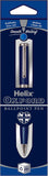Helix Oxford Premium ballpoint pen with rose gold finish, smooth writing, elegant design, featuring a sleek stationery style.