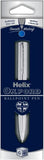 Helix Oxford Premium stainless steel ballpoint pen with blue ink, sleek design and durable metal body for everyday writing.