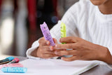 Helix Mini Pastel Stationery Set with colorful pens, pencils, and accessories for school, office, or gifting purposes.
