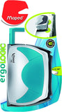Helix Puncher Ergologic 15-sheet capacity, 2H punch, in blister packaging, ideal for office stationery and paper punching.