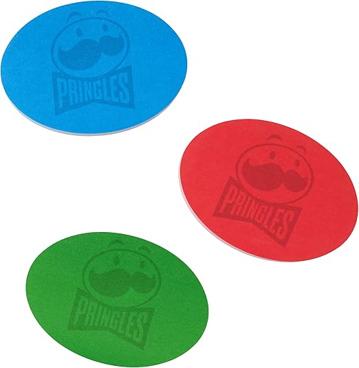 Helix Pringles Desk Set stationery set with pens, pencils, and accessories in a colorful, organized display.