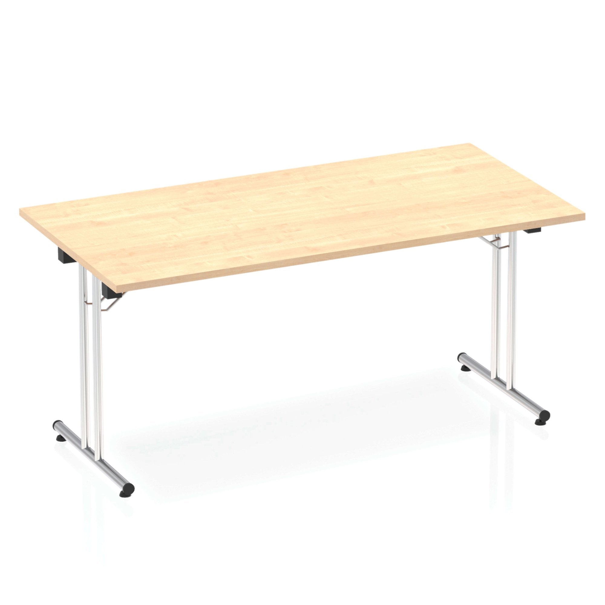 Dynamic Impulse 1600mm Folding Rectangular Table Maple Top I000718 DD