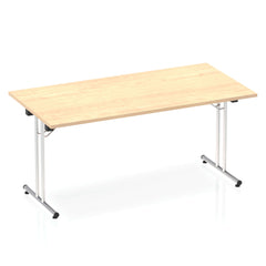 Dynamic Impulse 1600mm Folding Rectangular Table Maple Top I000718 DD