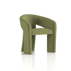 Dynamic Boho Fabric Armchair Forest Green - SF000001 DD