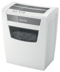 Leitz IQ Home Office Cross Cut Paper Shredder P4 23L White 80091000 DD