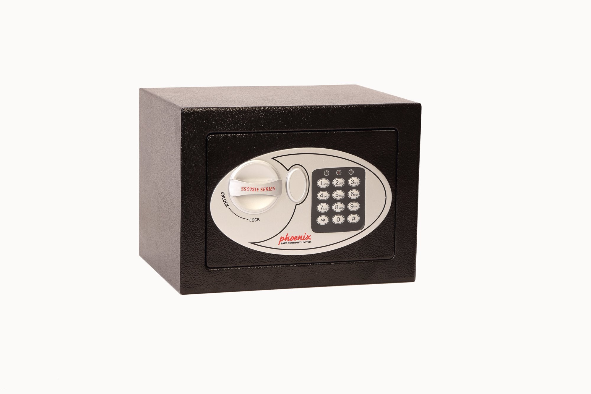 Phoenix Compact Home Office Security Safe Electronic Lock Black SS0721E DD