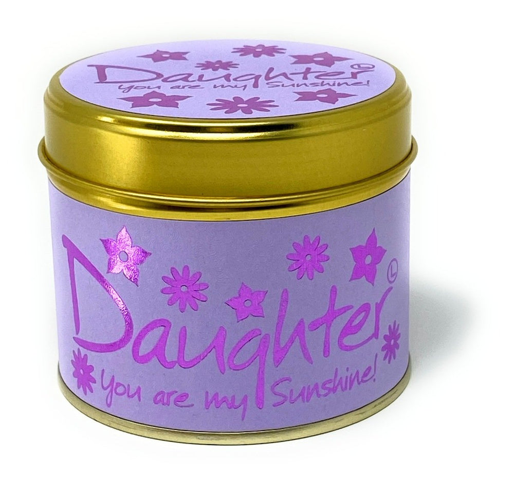 Daughter Scented Tin Candle