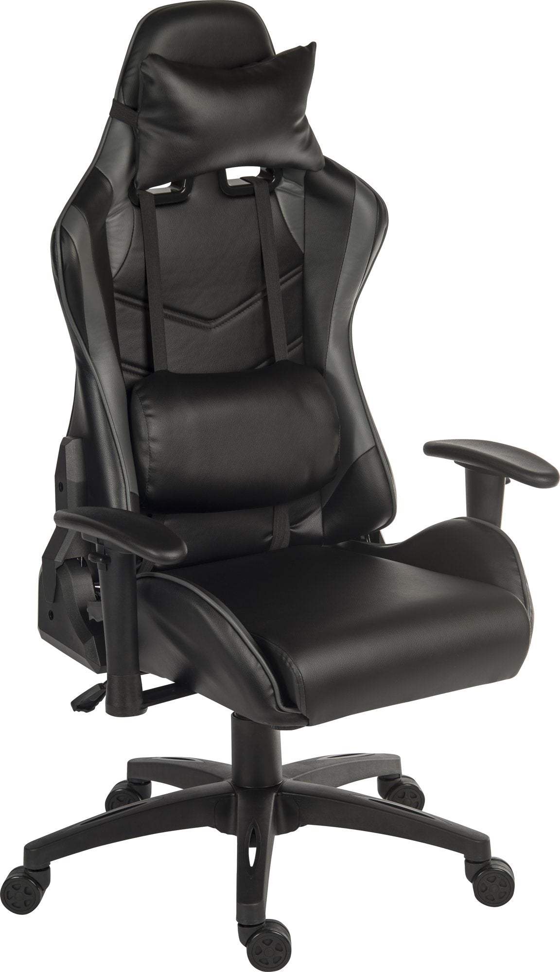 Teknik Yokohama Stylish and Contemporary Gaming Chair With Height Adjustable Arms Black - 6997 DD