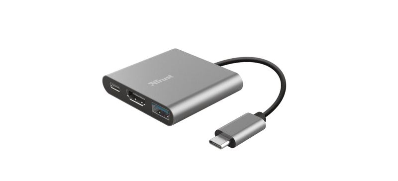 Trust Dalyx 3in1 USB C Adaptor