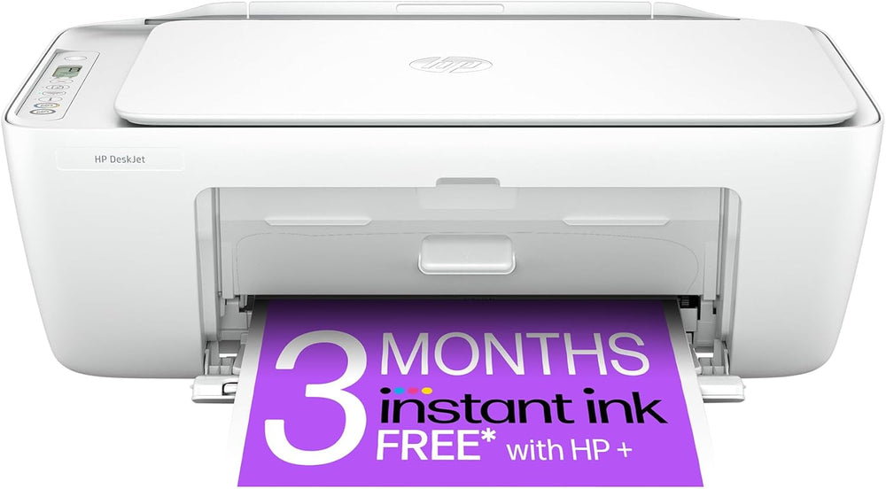 HP Deskjet 2810e all-in-one printer for home use, featuring wireless color printing, scanning, and copying capabilities.